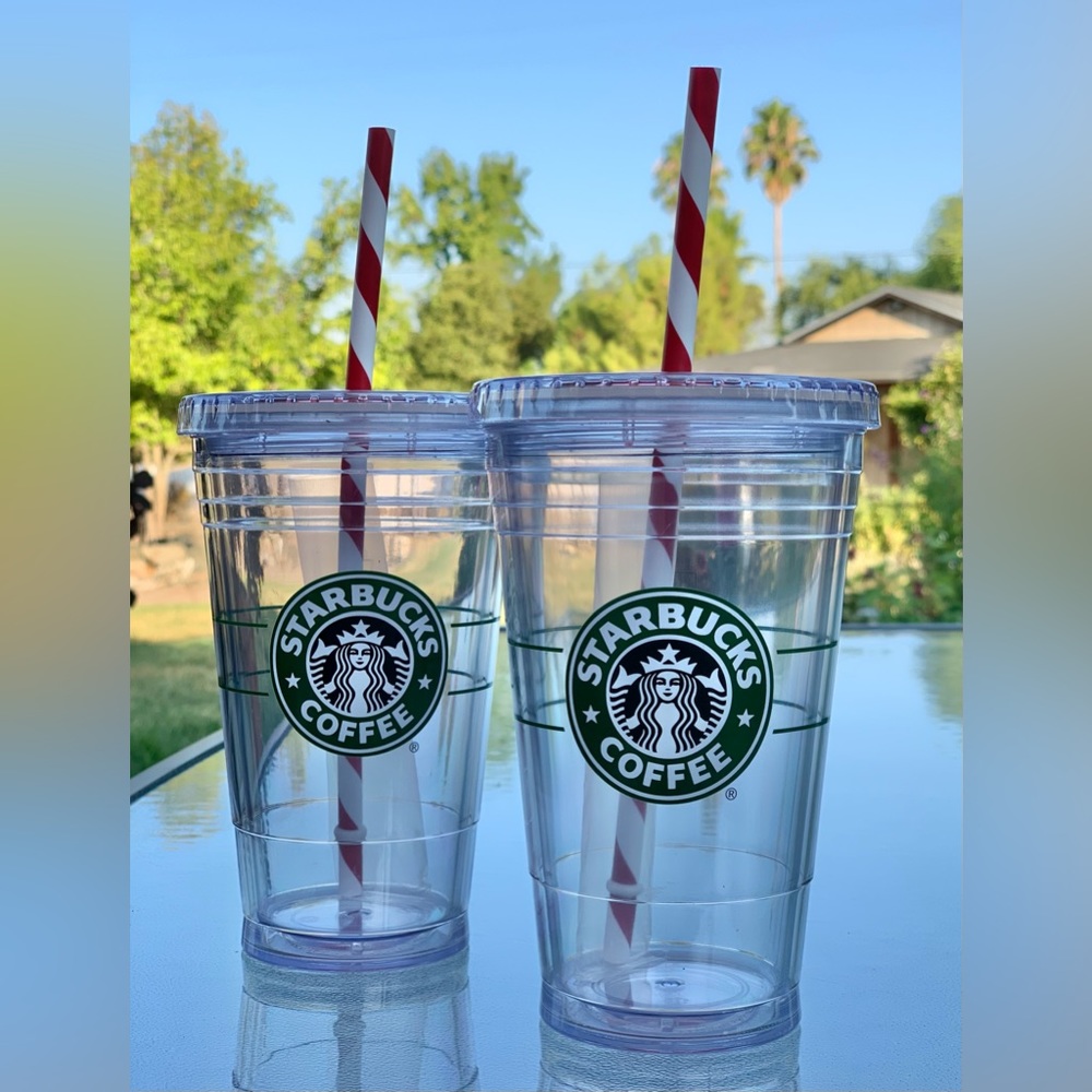 STARBUCKS Grande Acrylic Tumbler ~ Set of 2